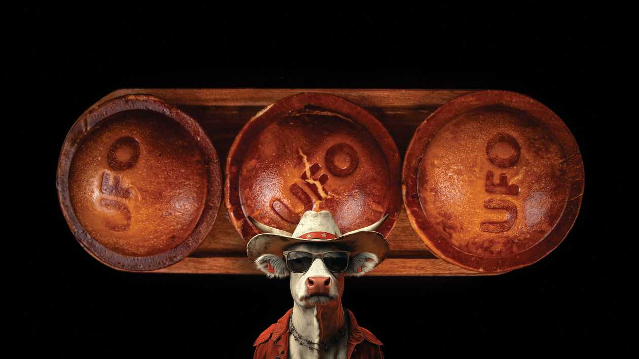 3 x Burgeri UFO cu Pulled BEEF