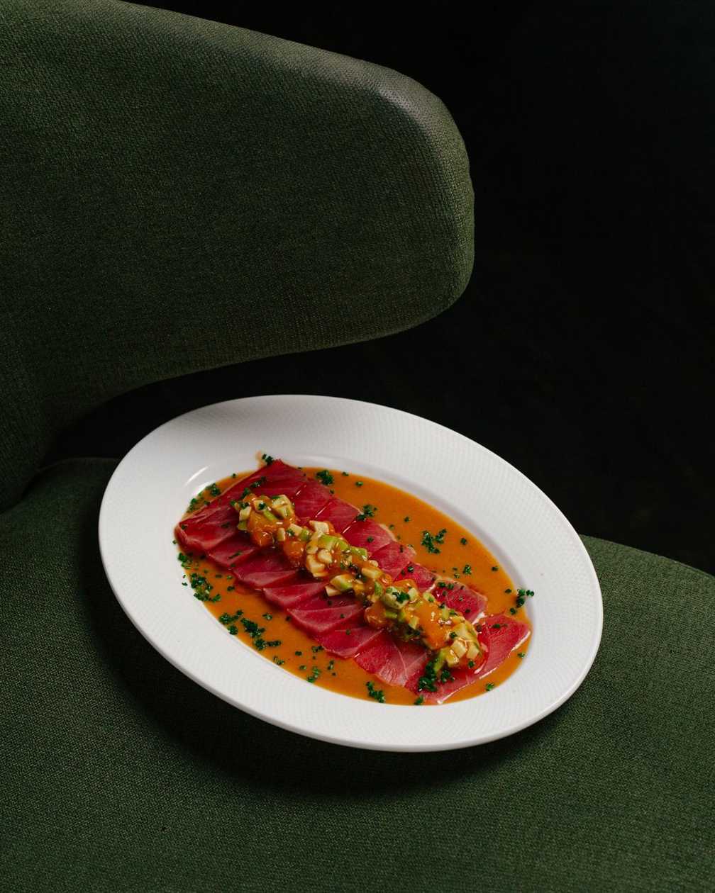 Tuna Sashimi with Citrus Unagi