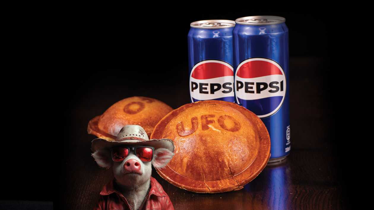 2 x Burgeri UFO cu Pulled PORK + Pepsi