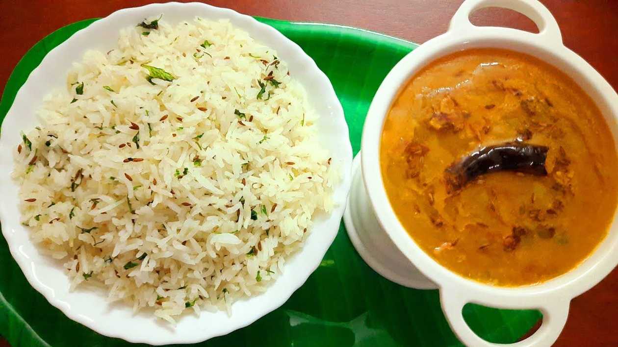 Dal tadka with free rice