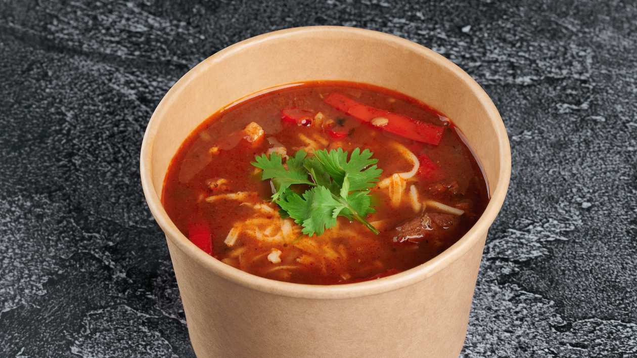 Vištienos Fajita sriuba