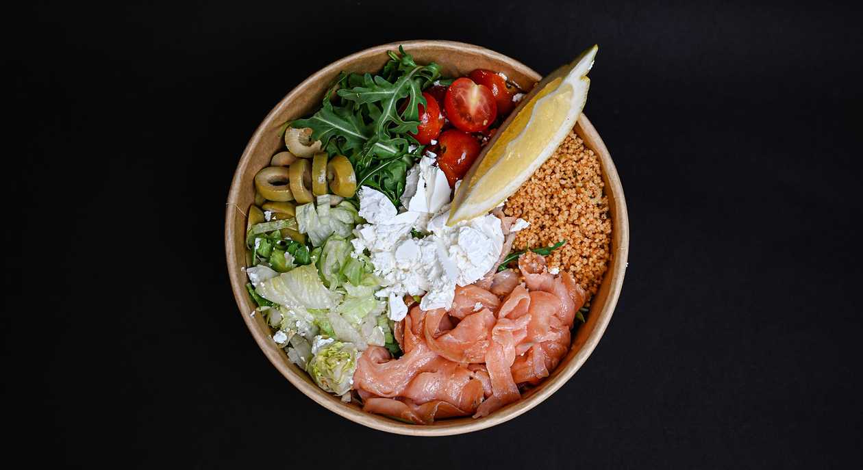 Salmon salad