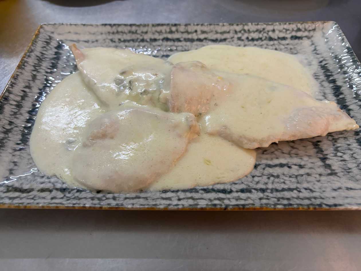 Petto di pollo ai gorgonzola