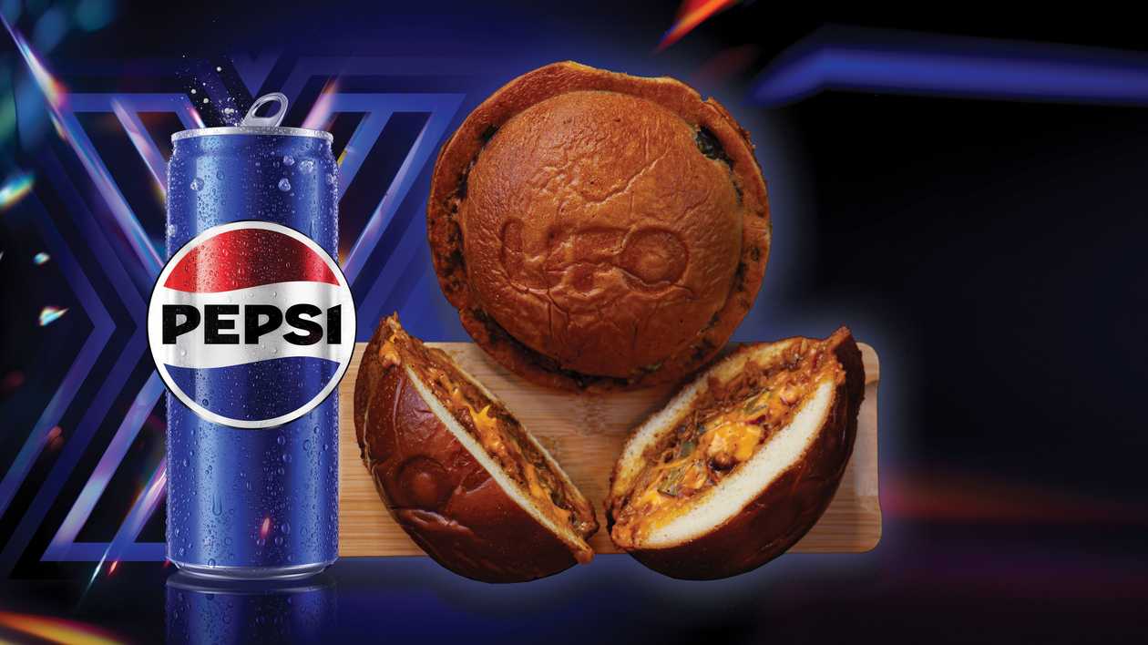 Combo Burger UFO Carnati Texas + Pepsi