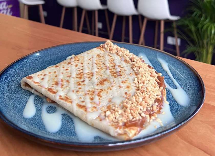 Strawberry & Nutella Crepe