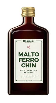 Dr. Svatek MALTOFERROCHIN Medicinal Wine 500 ml