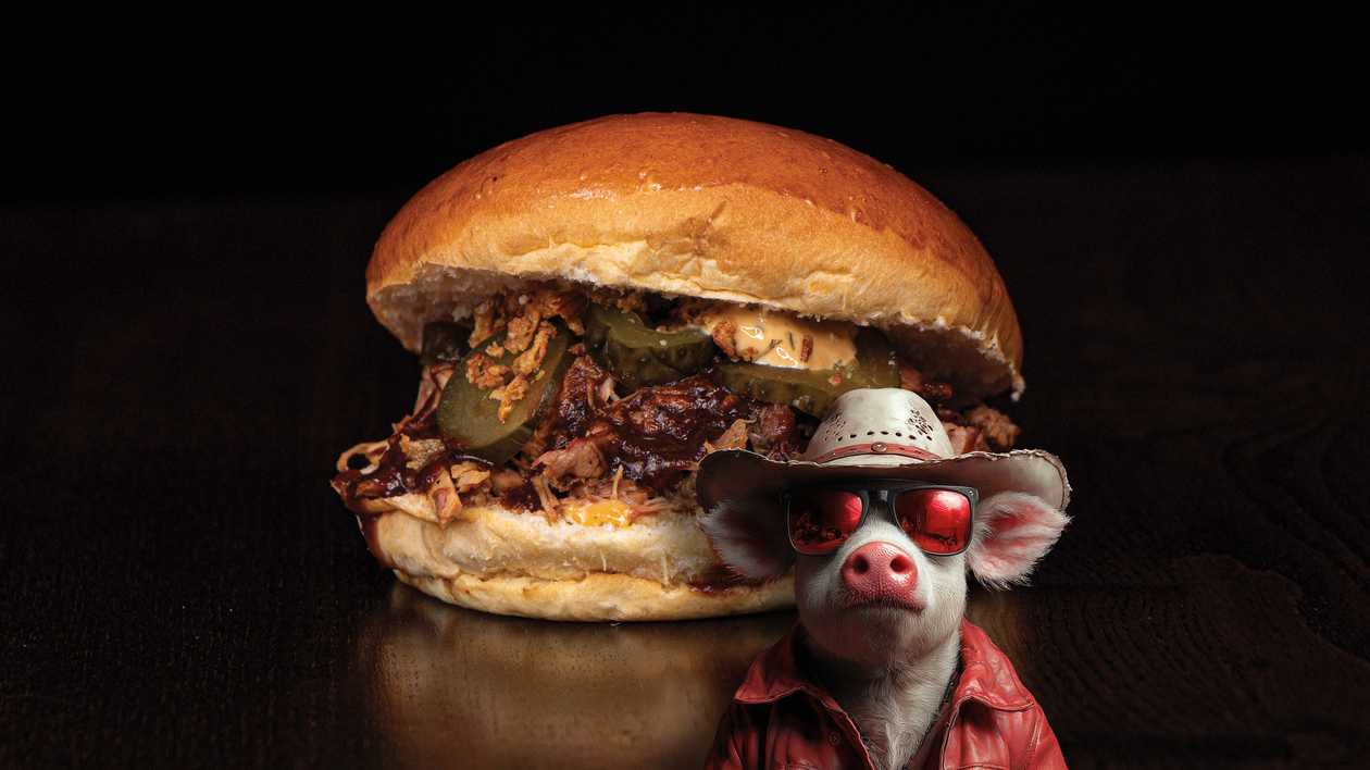 Burger XXL Pulled Pork 14h