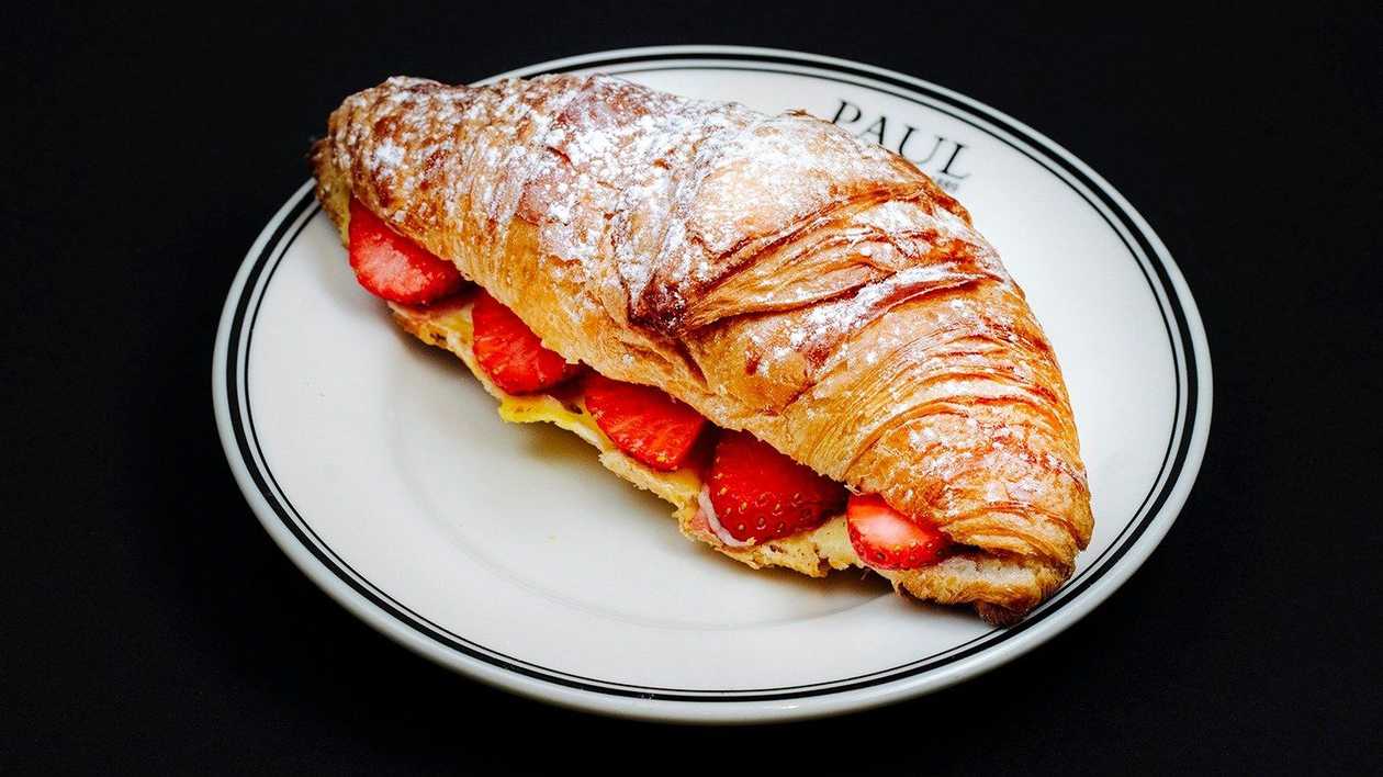 Strawberry Croissant