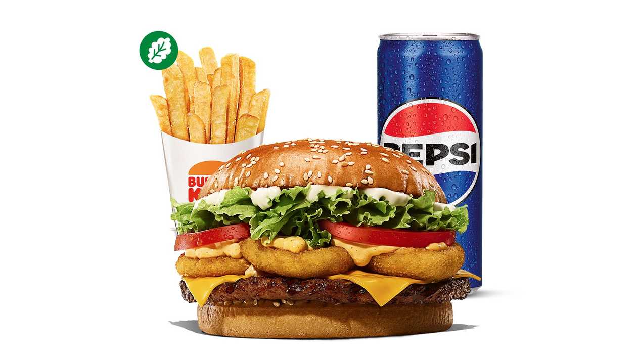 Plant-Based Spicy Cayenne Whopper Menu