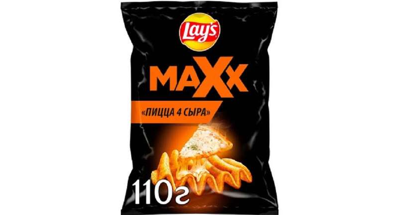 LAYS MAXX 4 CHEESE PIZZA 100 GR