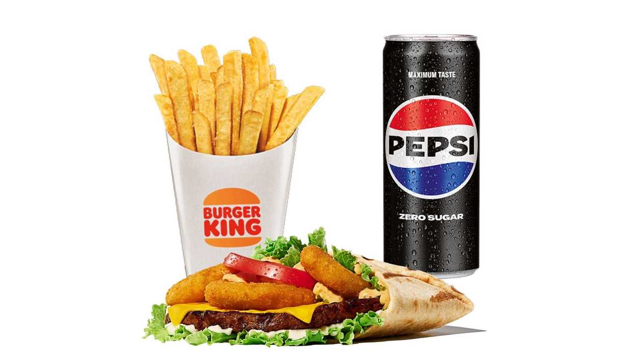 Spicy Cayenne Whopper Tortilla Beef Zestaw