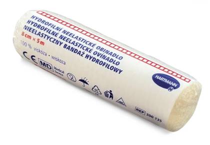 Hartmann Hydrophilic Non-Elastic Bandage 8cmx5m 1pc