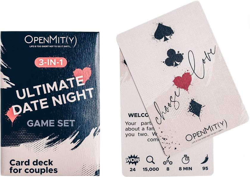 OpenMity 3-in-1 Ultimate Date Night Games For Couples