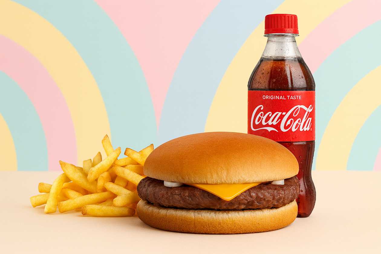 Kids GF cheeseburger
