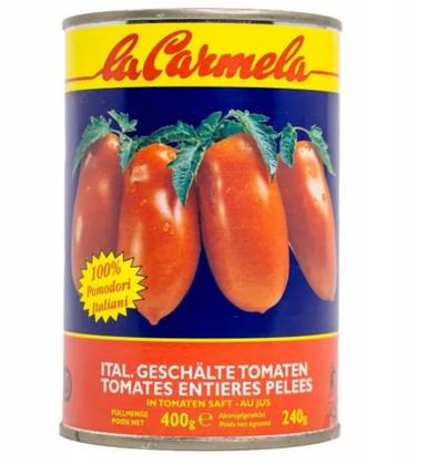 LA CARMELA, POMODORO PELATI CUBETTATI CRUSHED TOMATOES