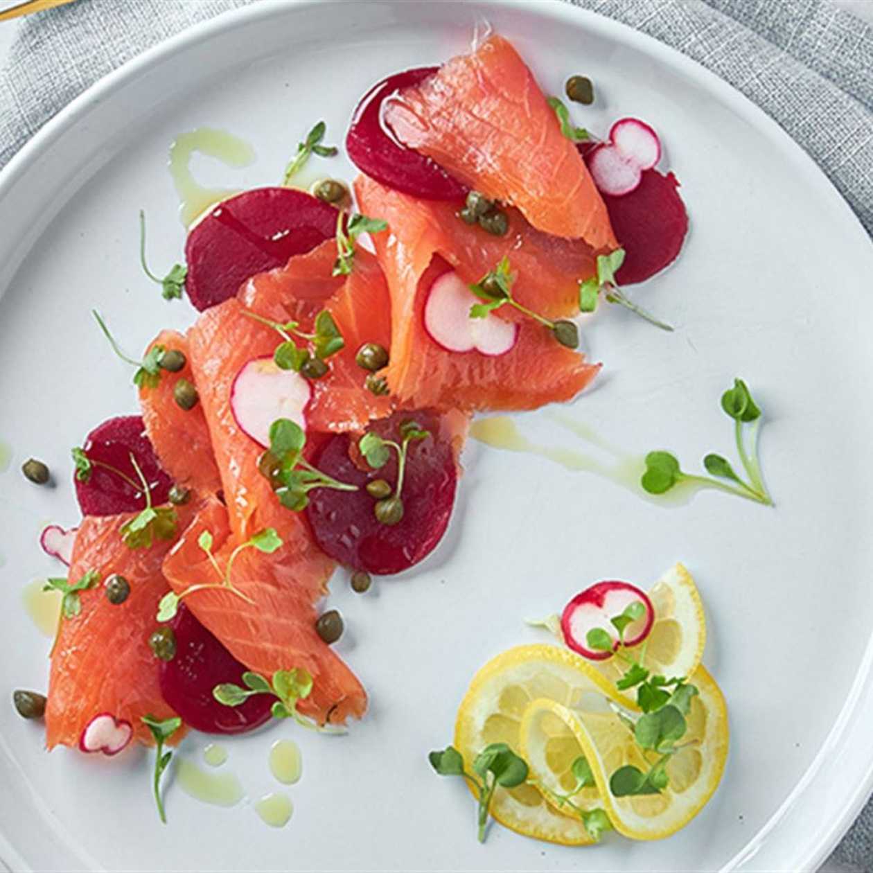 Salmon Carpaccio