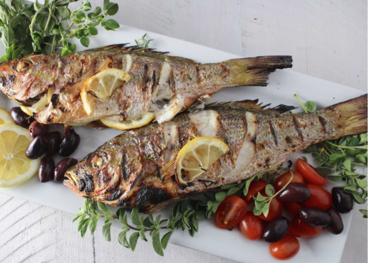 Greek Style Fried Fish