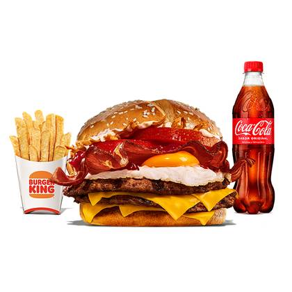 Menu Double The King Ovo