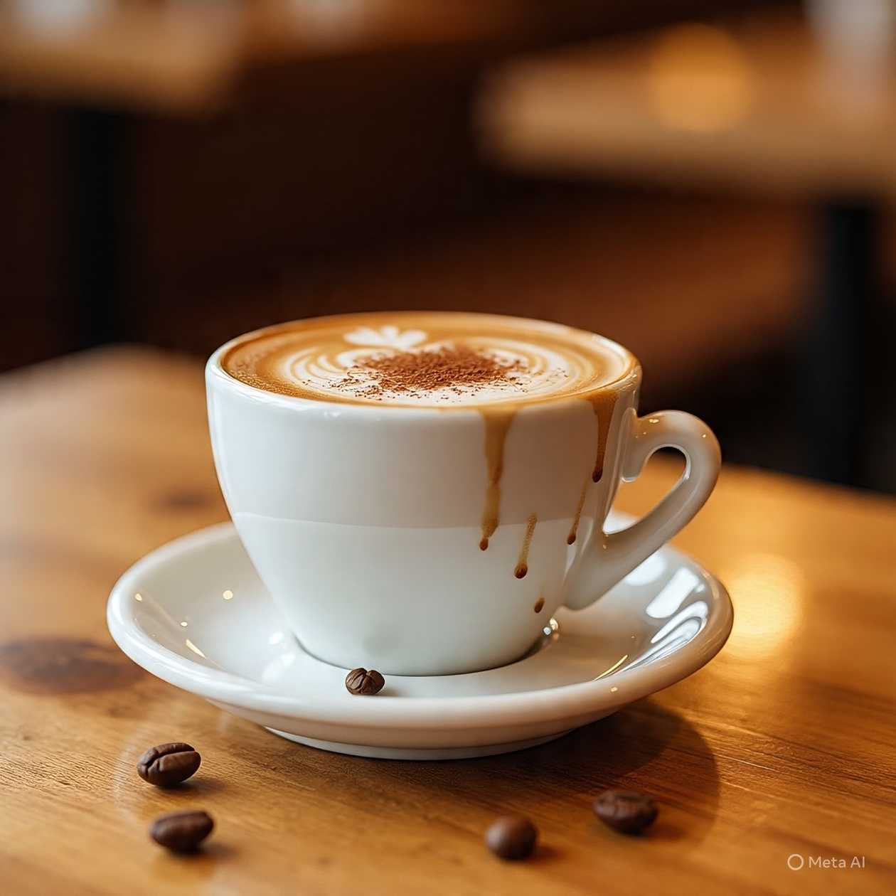 Vanilla Capuccino/ Latte (Espresso, Milk & Vanilla Syrup