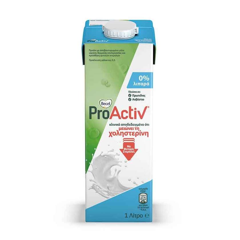 Becel Pro Active Γάλα 0% 1L