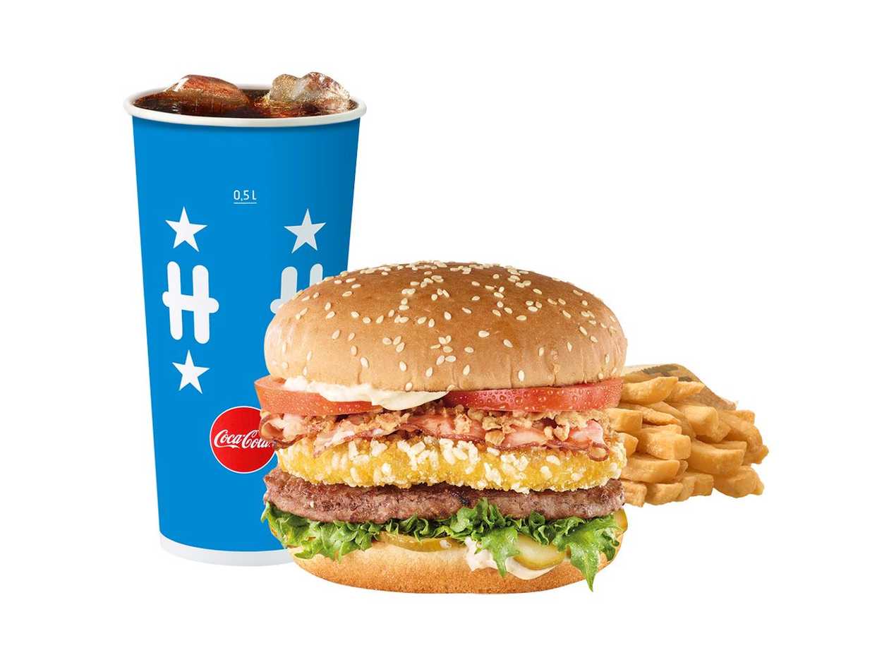 Burgera ar gailenēm lielais komplekts