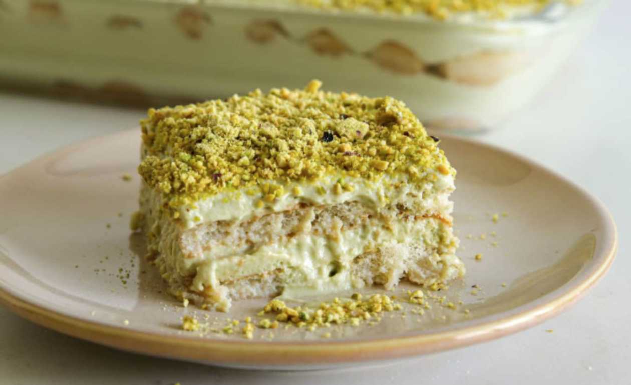 Pistachio Tiramisu