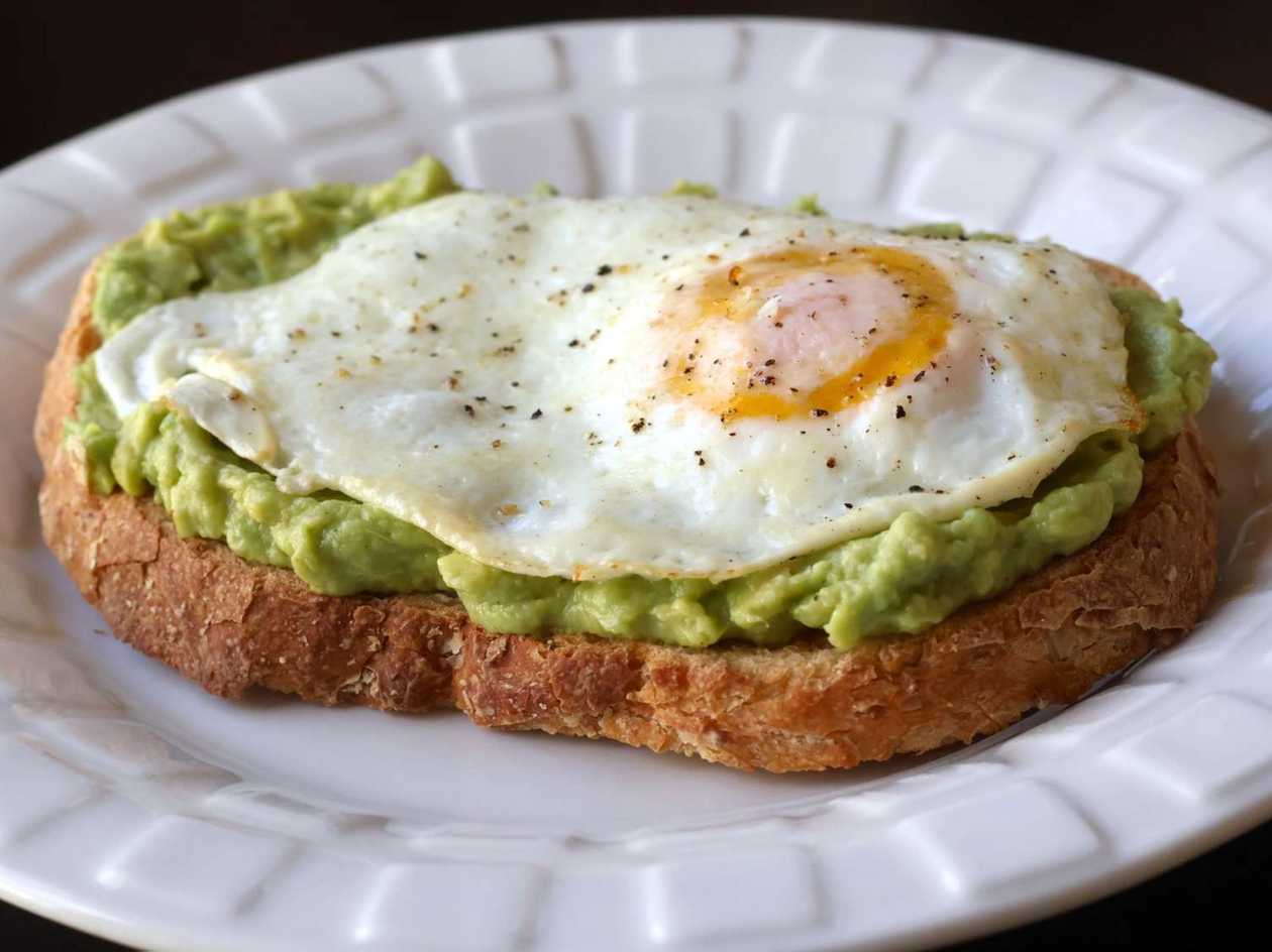 Eggs On Avo Toast