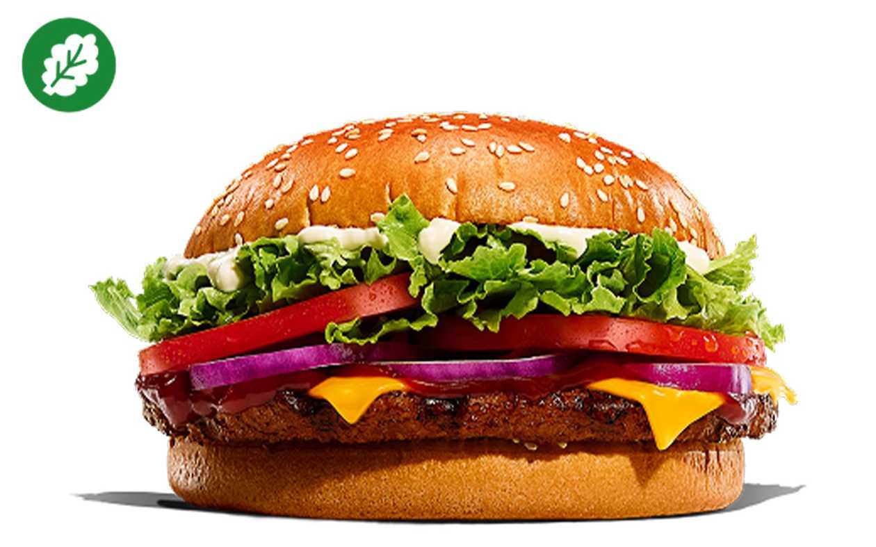 Plant-based whopper BBQ