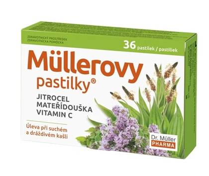 Müller's Pastilles with Plantain and Thyme 36pcs