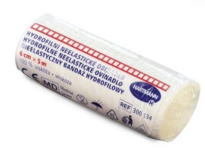 Hartmann Hydrophilic Non-Elastic Bandage 6cmx5m 1pc