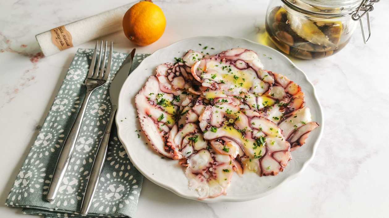 Octopus Carpaccio