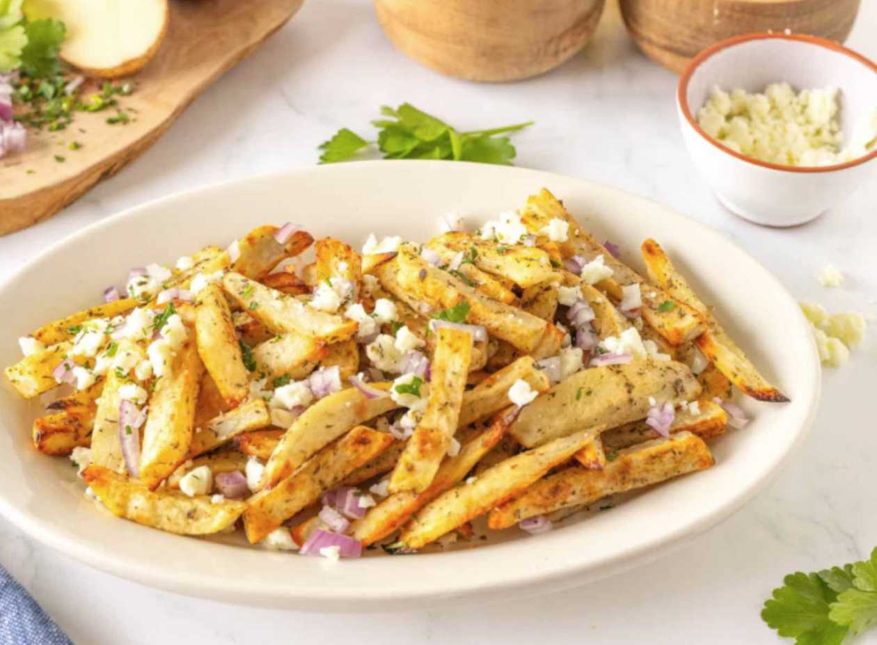 Greek Spiced Fries