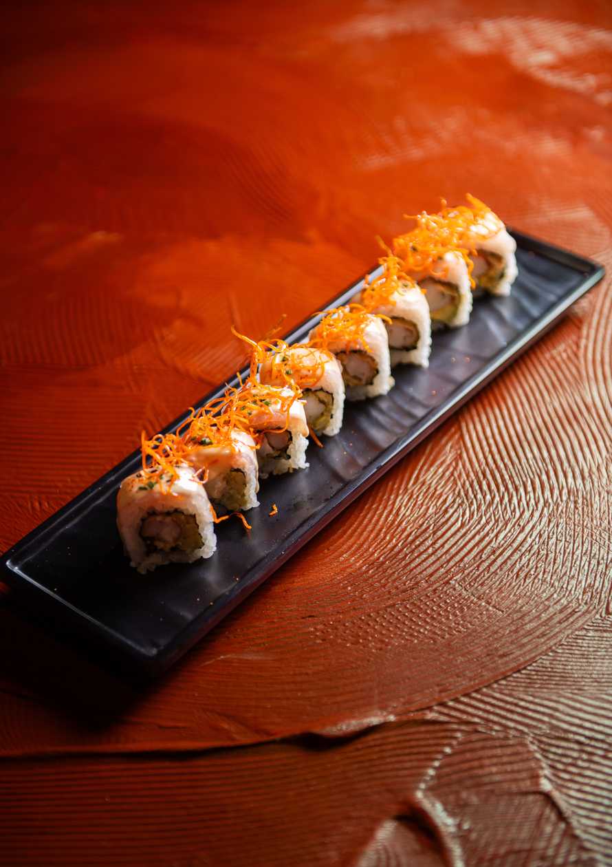 Acevichado snapper roll