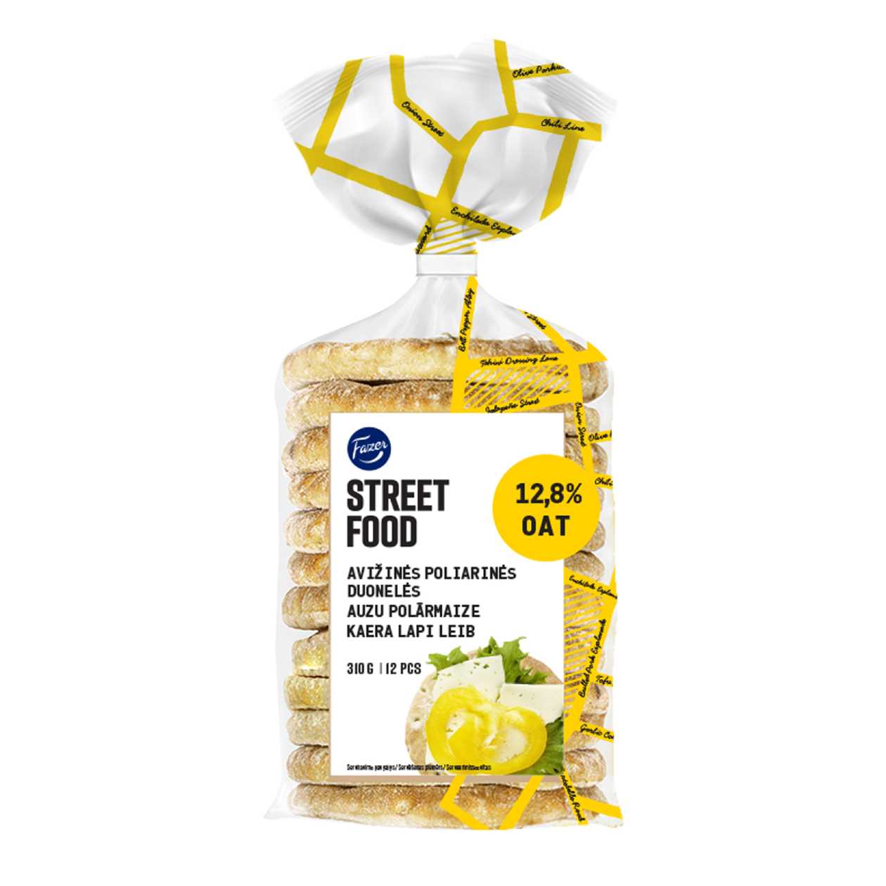 Fazer, Street Food Oat Flatbread, 310g (expires soon)