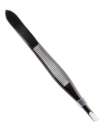 Slanted Cosmetic Tweezers 90mm Steriwund