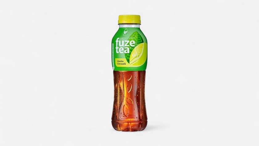 FuzeTea Ceai Negru - Lămâie și Citronelă 500ml