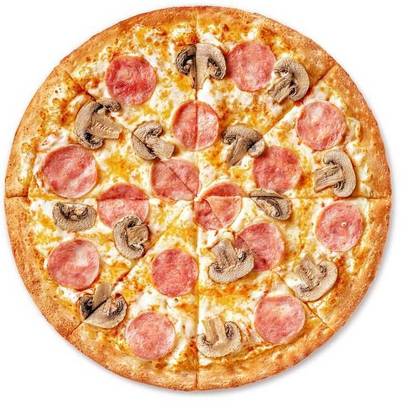 Prosciutto & Funghi Medie Subțire