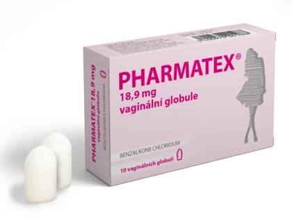 PHARMATEX VAGINAL SUPPOSITORIES 18.9 mg 10 vaginal suppositories