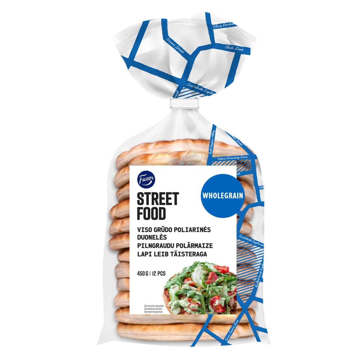 Fazer, Street Food täisteraga Lapi leib, 450g (aegub peagi)