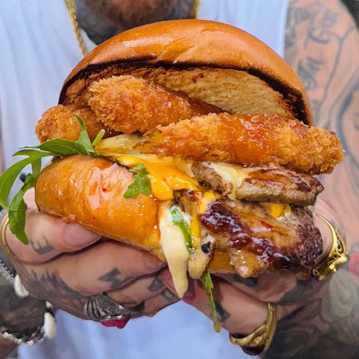 Surf N Turf Burger