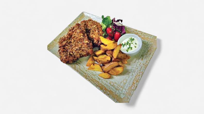 Șnițel Crocant de Pui cu Semințe 600g