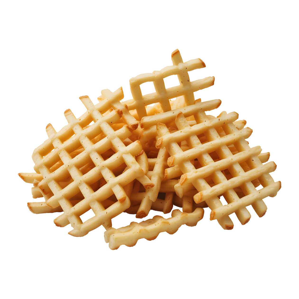 Fries - waffles cut