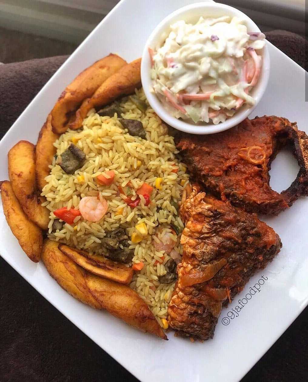 Fried Rice with Fish