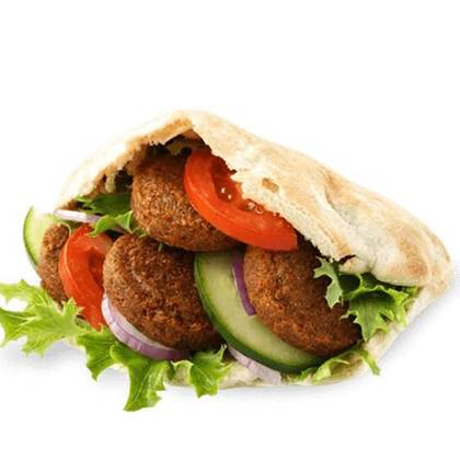 Falafel in a bread