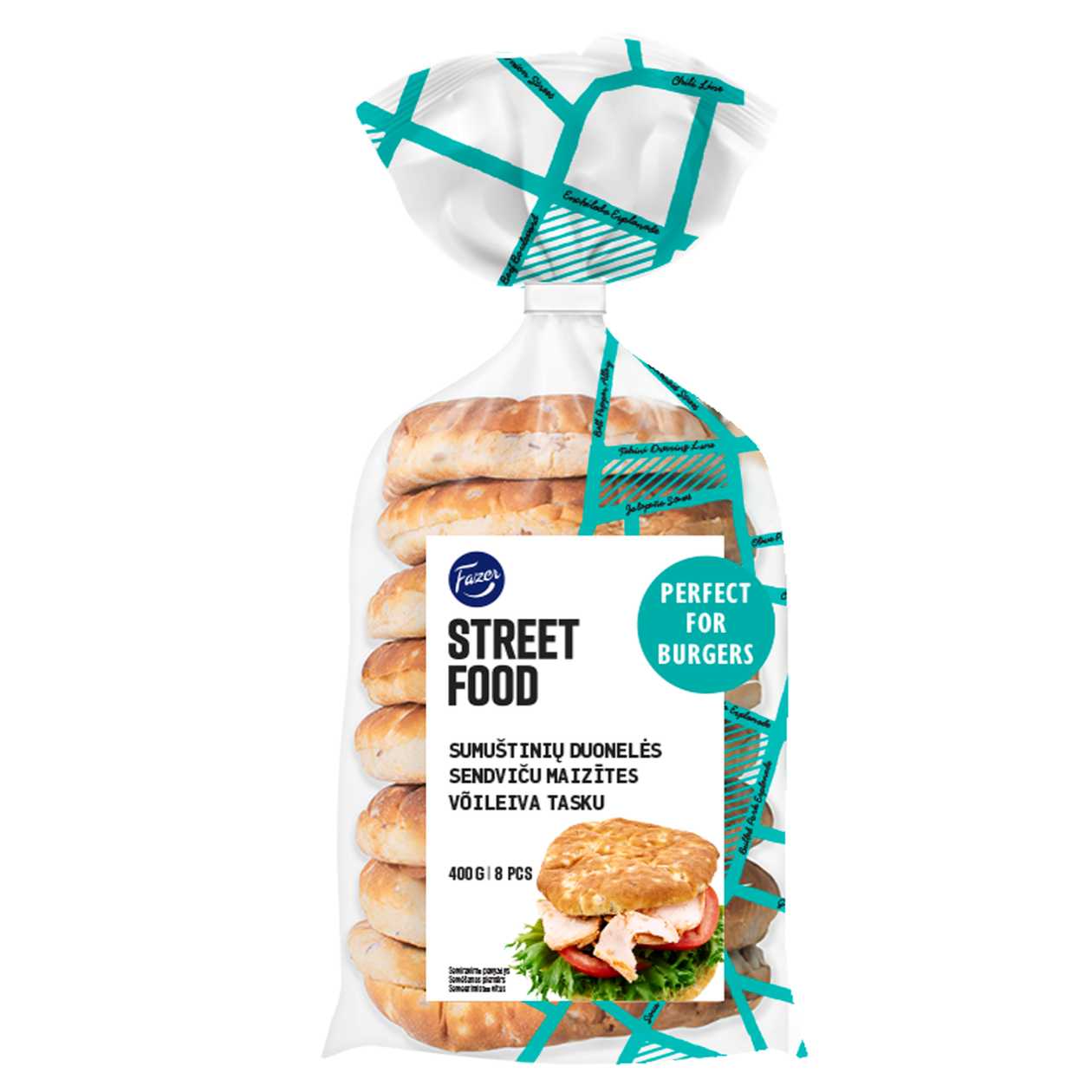 Fazer, Street Food võileiva tasku, 400g (aegub peagi)