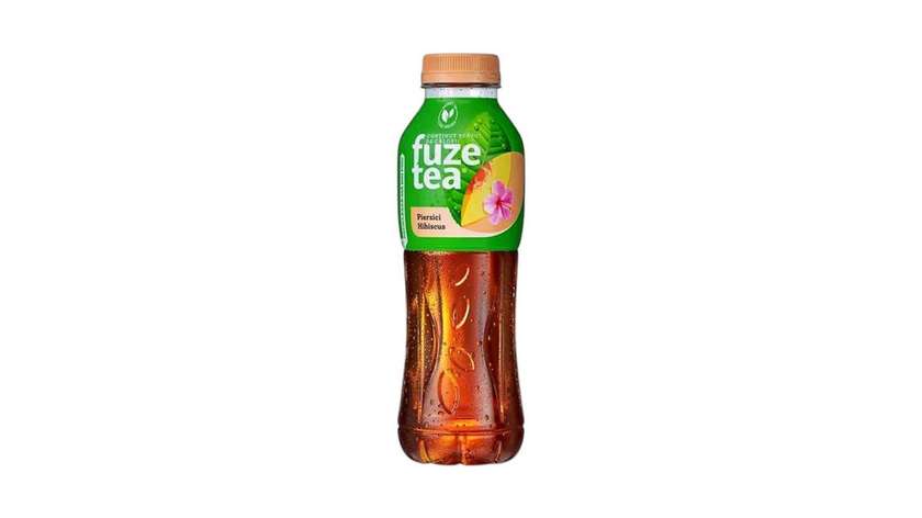 FuzeTea Ceai Negru - Peach & Hibiscus 500ml