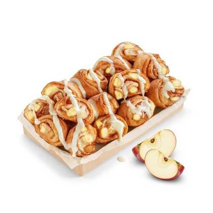 Sweet Rolls cu Mere 16 buc Aluat