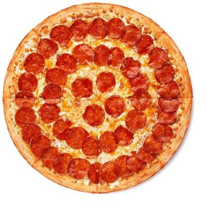 Double Pepperoni Mare Subțire