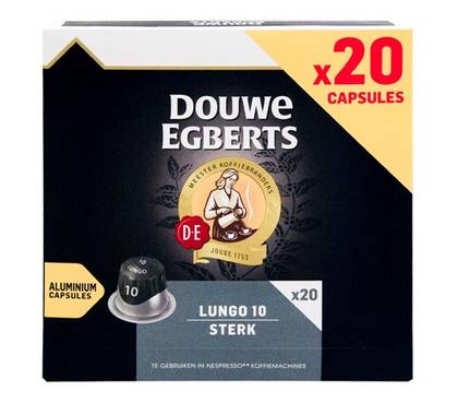 Douwe Egberts Lungo 10 Sterk 20caps
