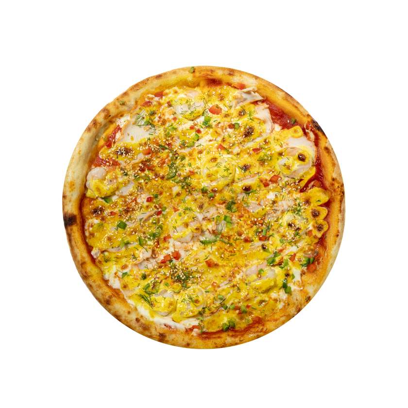 Krevečių su vištiena